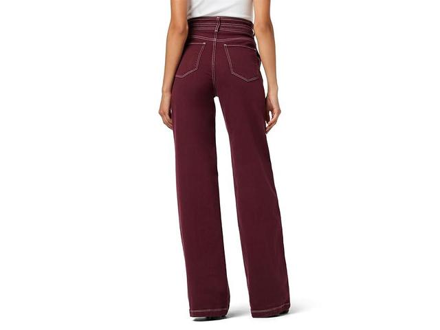 Womens Allana Cotton-Blend Wide-Leg Pants Product Image