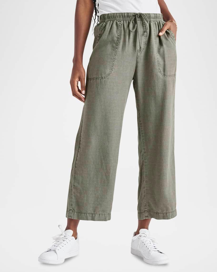 Angie Cropped Wide-Leg Pants product image