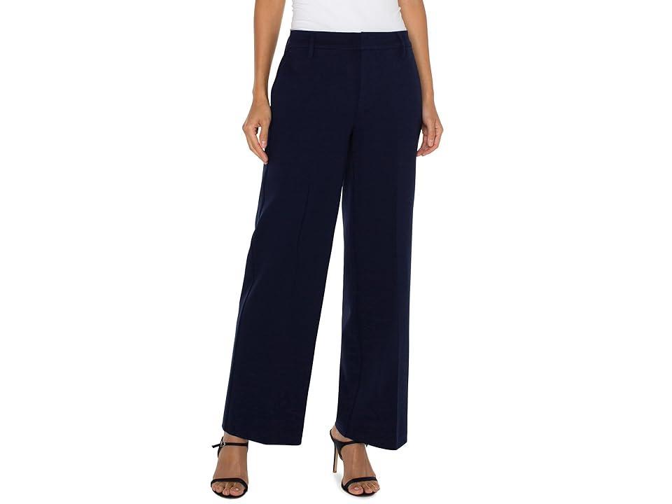 Liverpool Los Angeles Kelsey Wide Leg Trouser Ponte Pant Women's Casual Pants Product Image