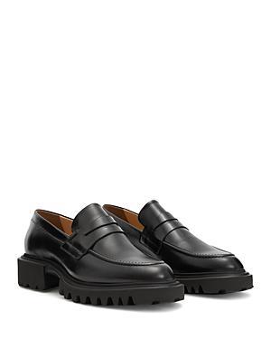 AllSaints Lola Lug Sole Penny Loafer Product Image