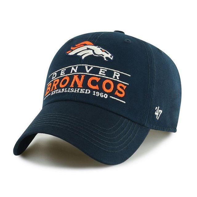 Mens 47 Denver Broncos Vernon Clean UpAdjustable Hat, Blue Product Image