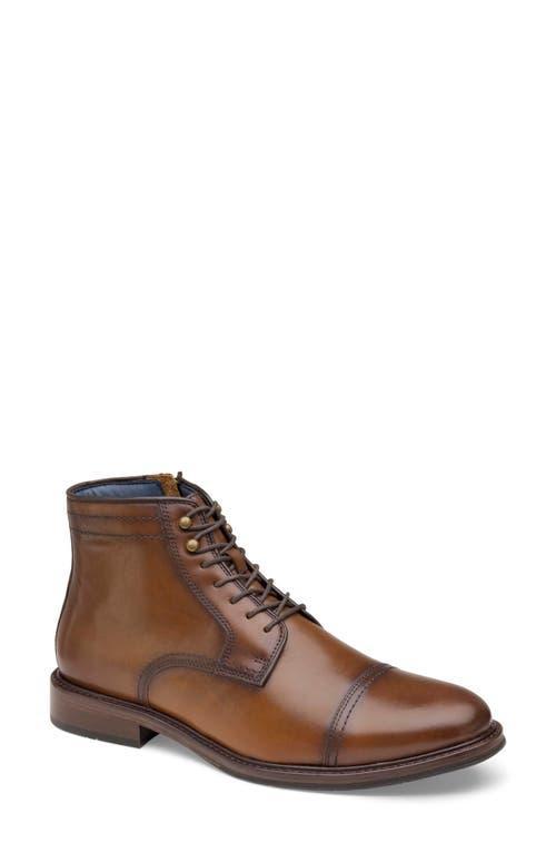 Johnston  Murphy Mens XC Flex Raleigh Cap Toe Leather Boots Product Image