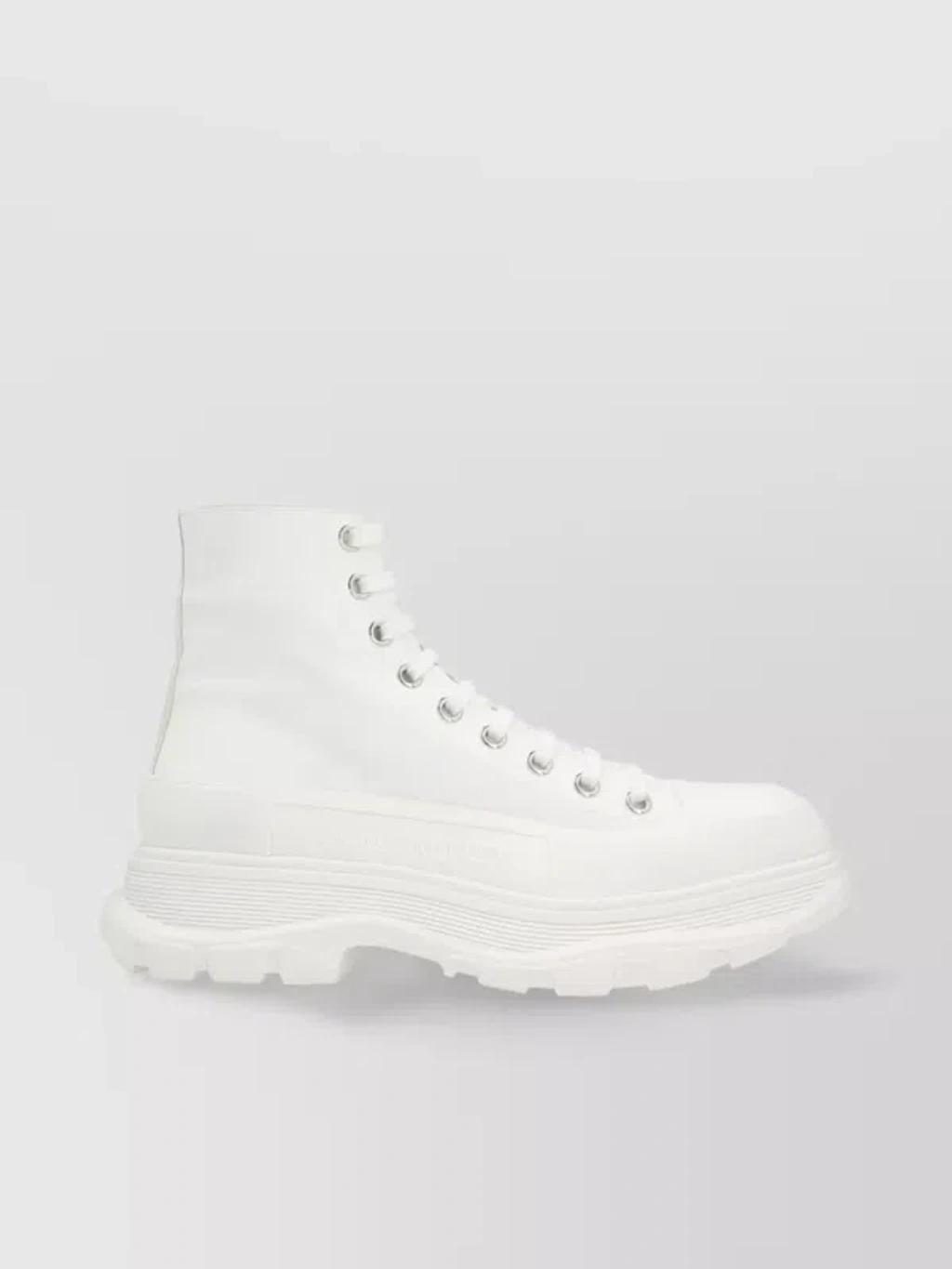 Tread Slick Canvas High-tops In White product image