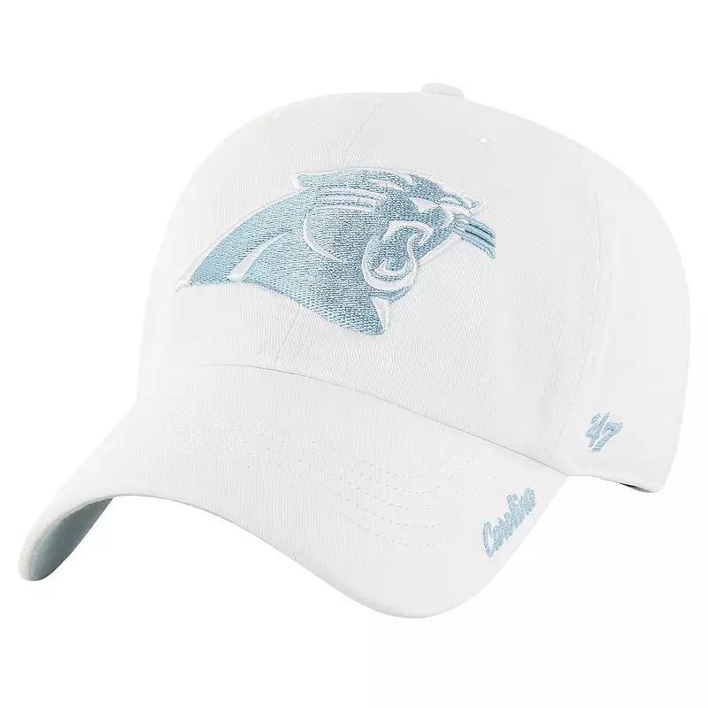 Womens 47 Carolina Panthers Ballpark Cheer Clean Up Adjustable Hat Product Image