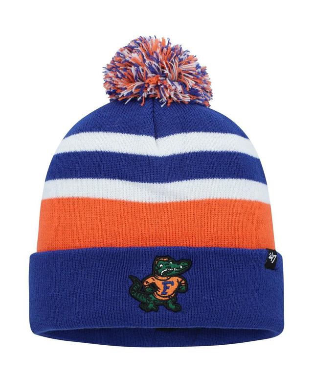 Mens 47 Royal Florida Gators State Line Cuffed Knit Hat with Pom Product Image