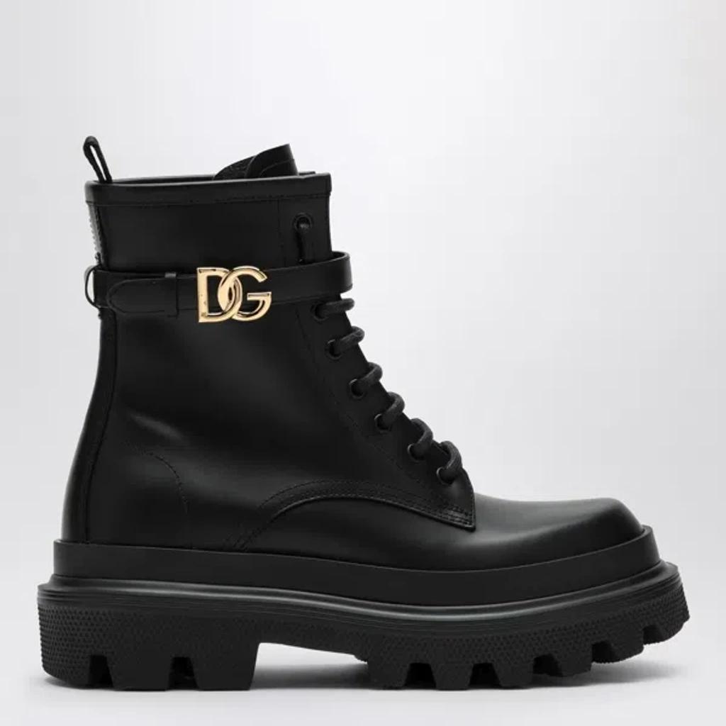 DOLCE & GABBANA Dg Ankle Boots In Black Product Image