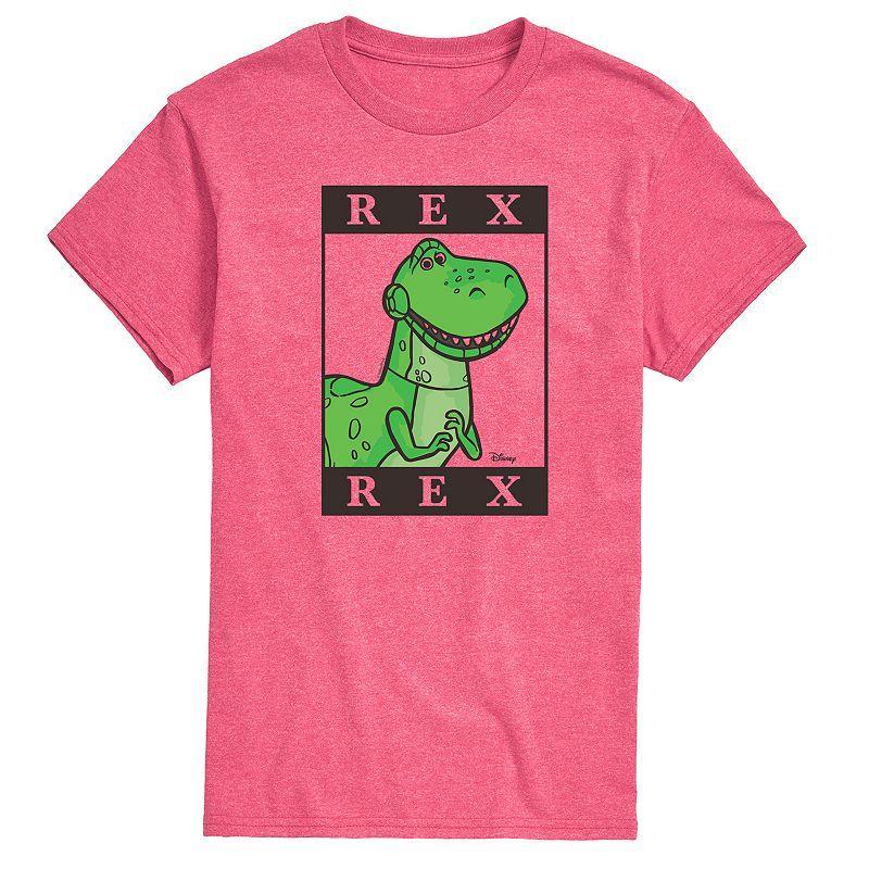 Disney / Pixars Toy Story 4 Mens Rex Graphic Tee Ivory Product Image