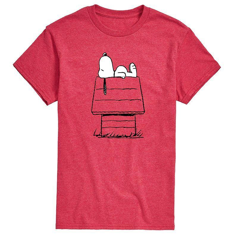 Mens Peanuts Snoopy Doghouse Tee Product Image