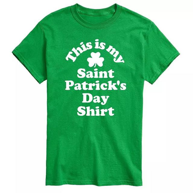 Big & Tall St Patricks Day Shirt Tee, Mens Product Image