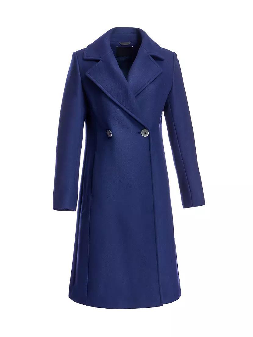 Double-Breasted Wool Coat Product Image