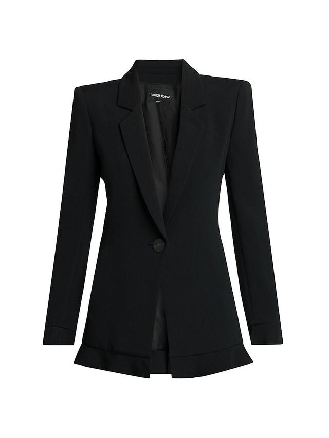 Womens Cady One-Button Jacket Product Image