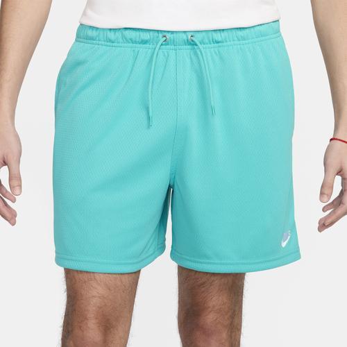 Nike Mens Nike Club Flow Mesh Shorts - Mens Dusty Cactus/White Product Image