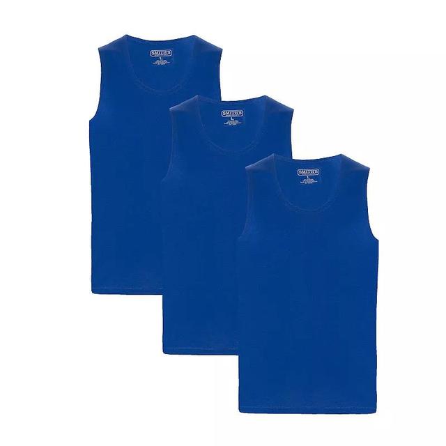 Smiths Workwear Mens Quick Dry Tank Tops 3-Pack , Medium - Mens Longsleeve Work Shirts at Academy Sports Product Image