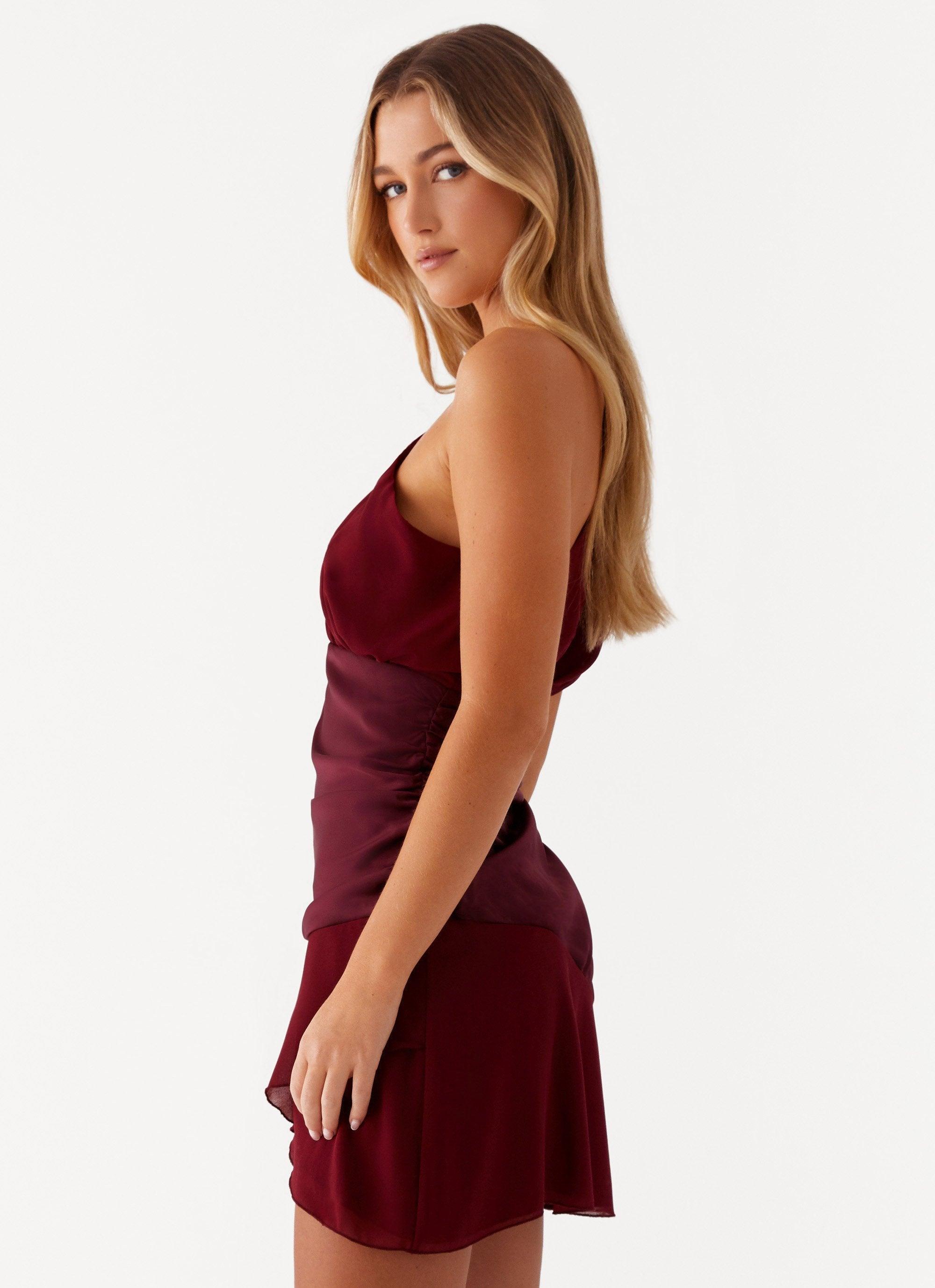 Synergy Mini Dress - Red Product Image