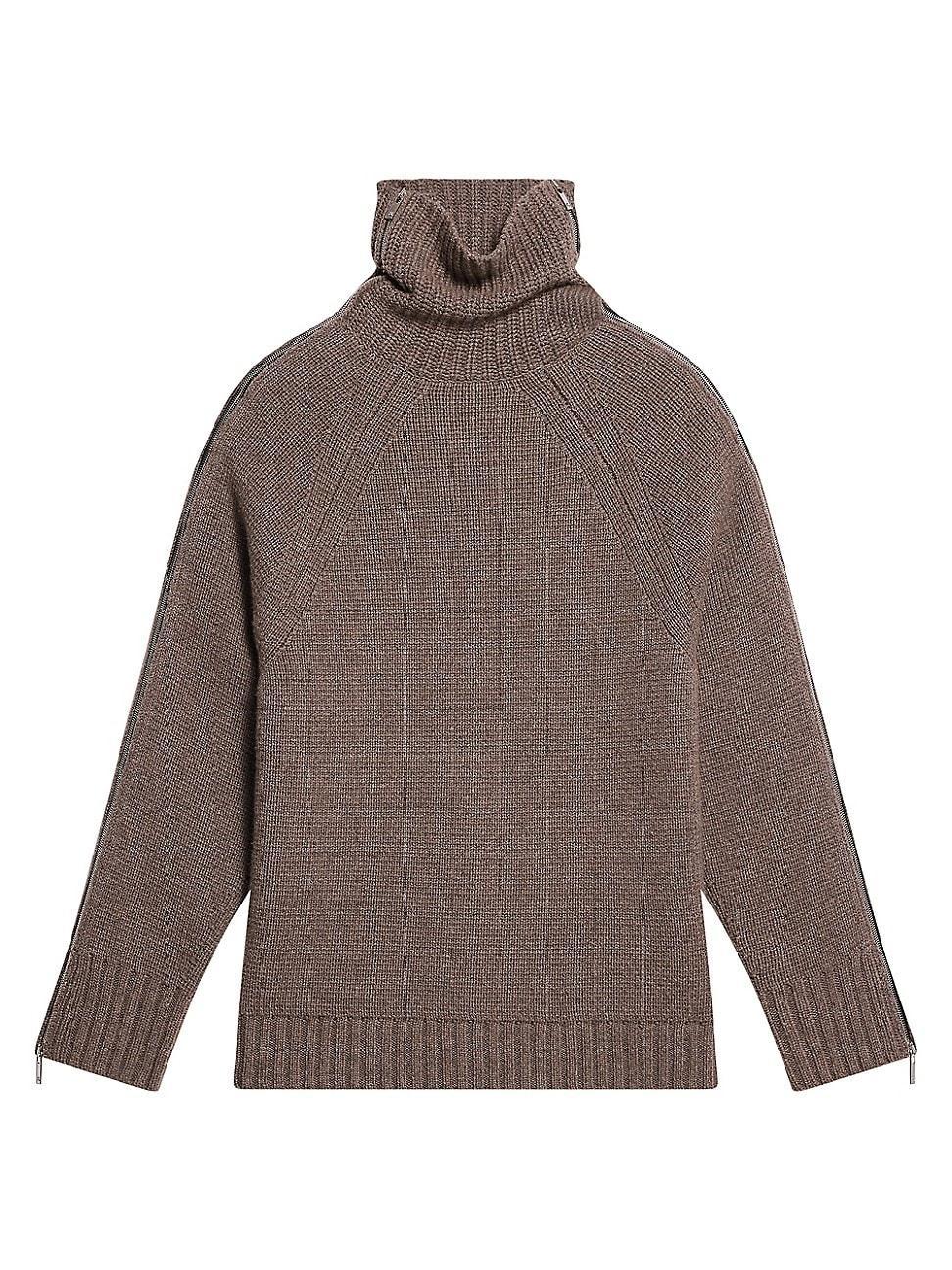 Men's Wool-Cashmere Suitcase Turtleneck Sweater Product Image