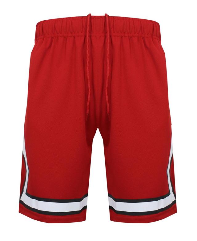 Galaxy By Harvic Mens Premium Active Moisture Wicking Workout Mesh Shorts With Trim Product Image