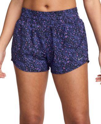 Nike Womens One Dri-fit Mid-Rise 3 Brief-Lined Shorts Product Image