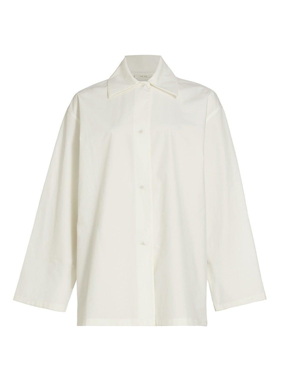 Womens Rigel Cotton Shirt Product Image