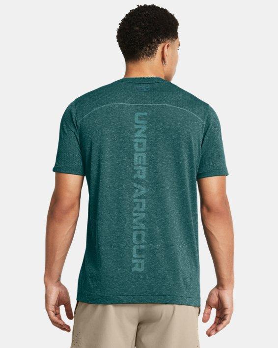 Men's UA Vanish Elite Seamless Wordmark Short Sleeve Product Image