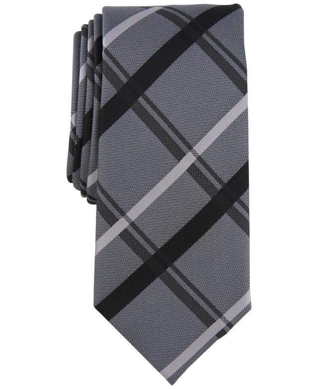 Alfani Mens Zuma Plaid Tie, Created for Macys Product Image