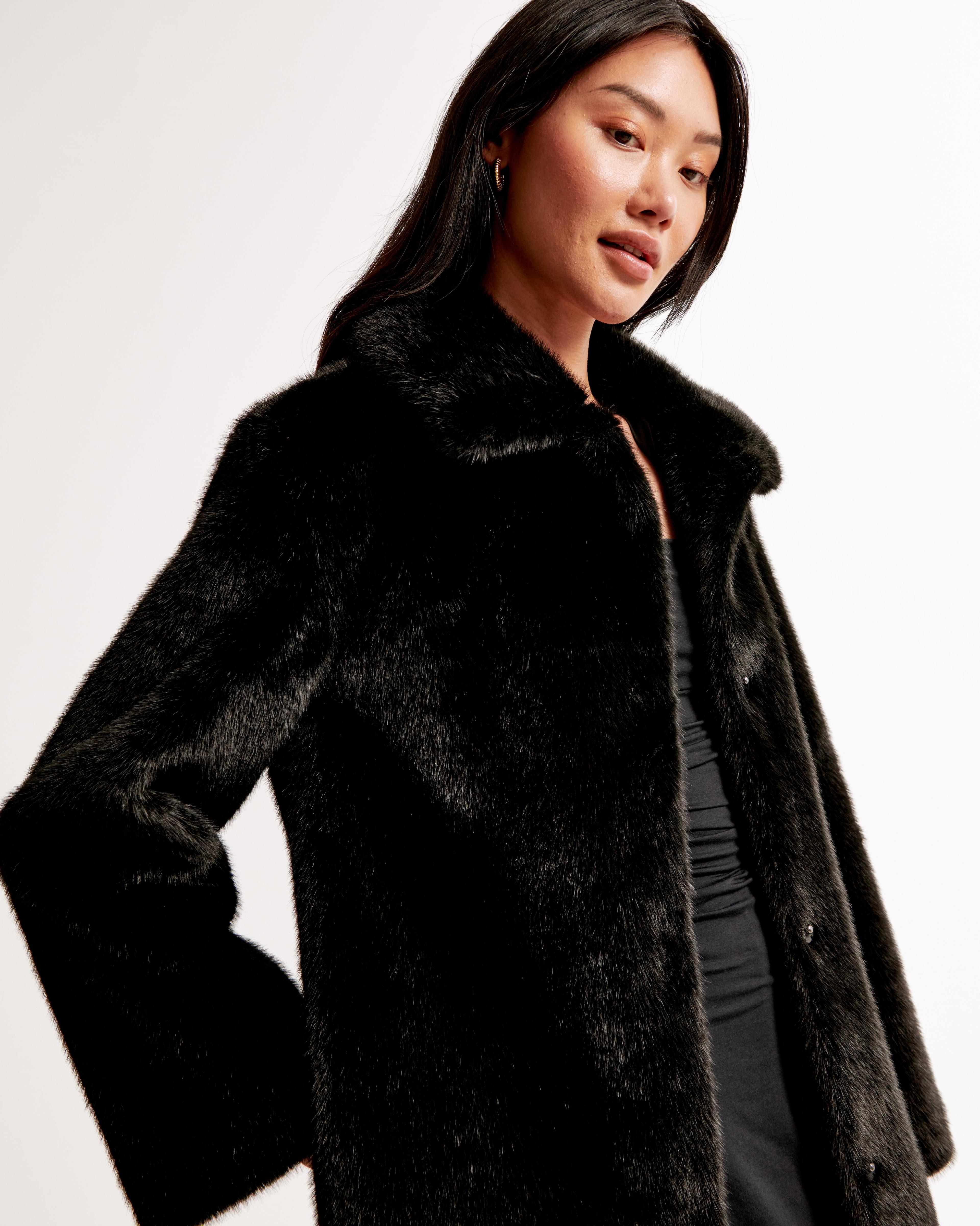 Faux Fur Coat Product Image