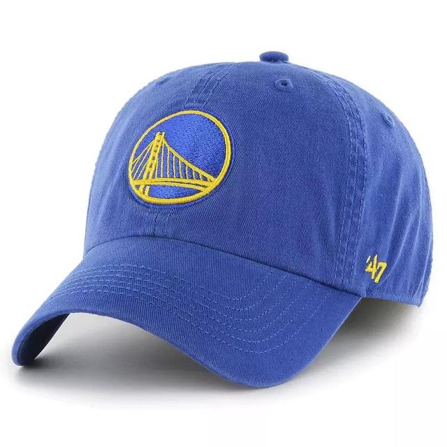 Mens 47 Brand Royal Golden State Warriors Classic Franchise Fitted Hat Product Image