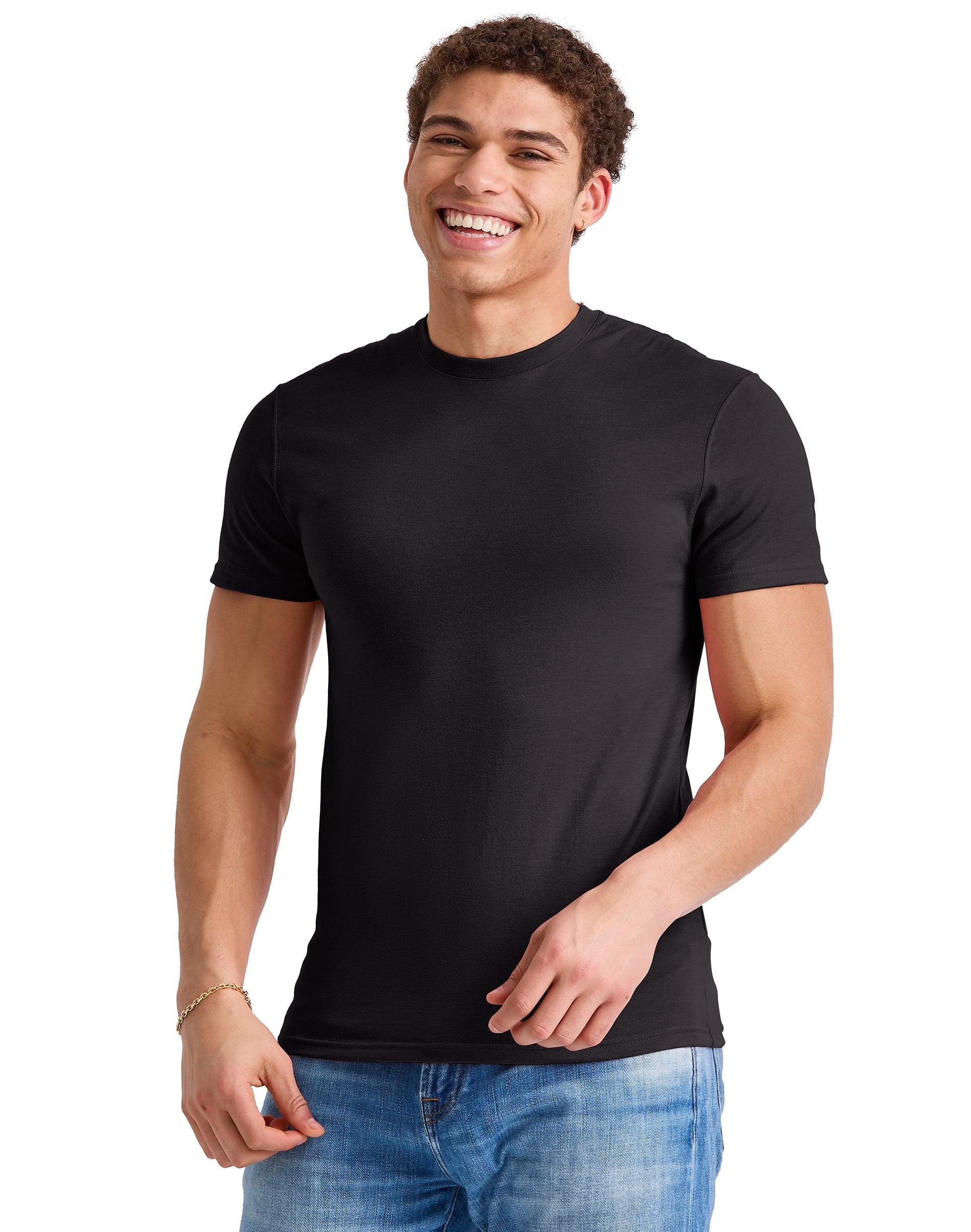 Mens Hanes Originals Tri-Blend Jersey Tee Product Image