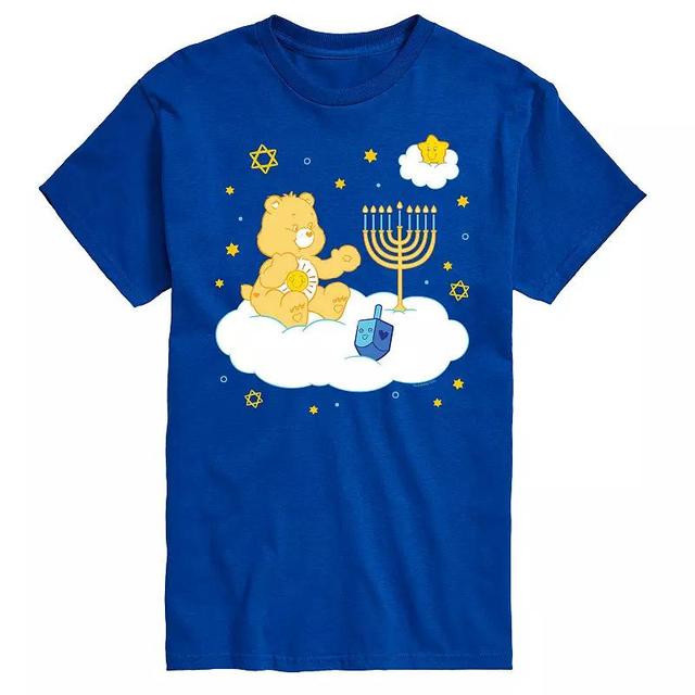 Mens Care Bears Hanukkah Cloud Graphic Tee Product Image