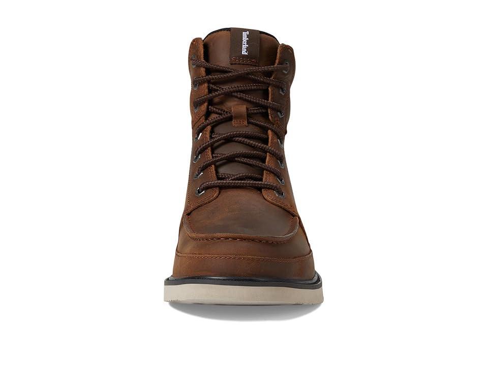 Timberland Newmarket Mid Lace Up (Dark Full Grain) Men's Boots Product Image