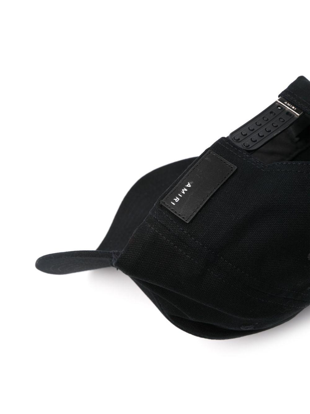 AMIRI Ma Cotton Cap In Black Product Image