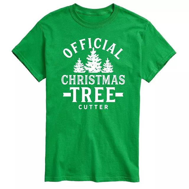 Big & Tall Christmas Tree Cutter Tee, Mens Product Image