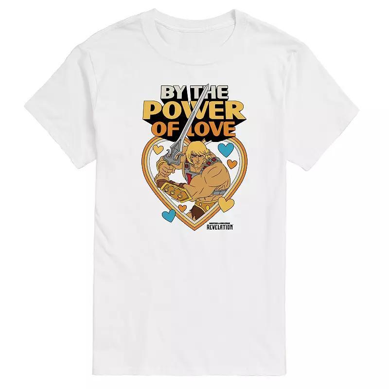 Mens Masters Of The Universe Power Of Love Graphic Tee Product Image