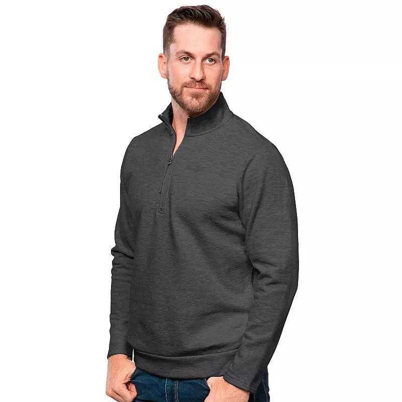 Mens Antigua Gambit Quarter-Zip Fleece Top Product Image