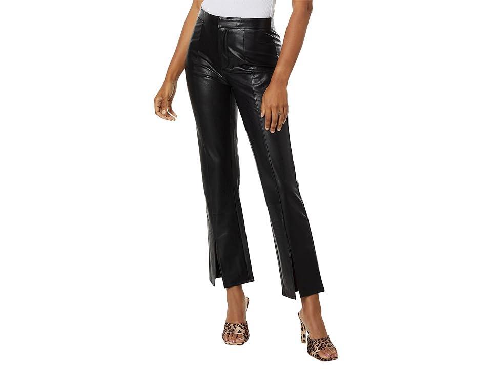 Womens Mesa Faux Leather Cropped Pants Product Image