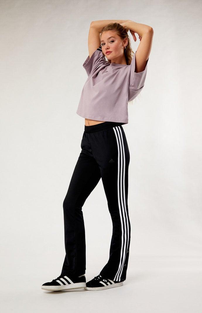 Adidas Womens Recycled Quarter Snap Tricot Track Pants - product image