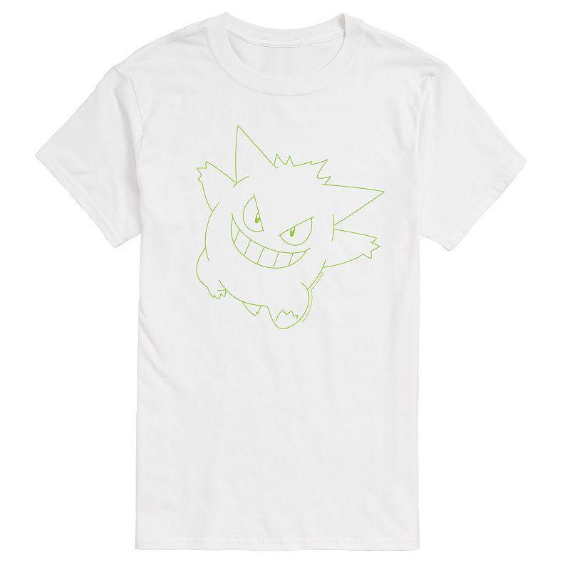 Big & Tall Pokemon Gengar Big Face Tee, Mens Product Image