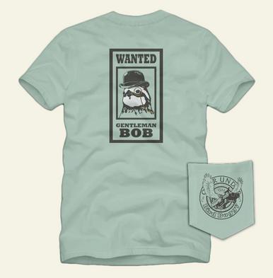 Over Under® Men's S/S Green Tea Gentleman Bob T-Shirt Product Image