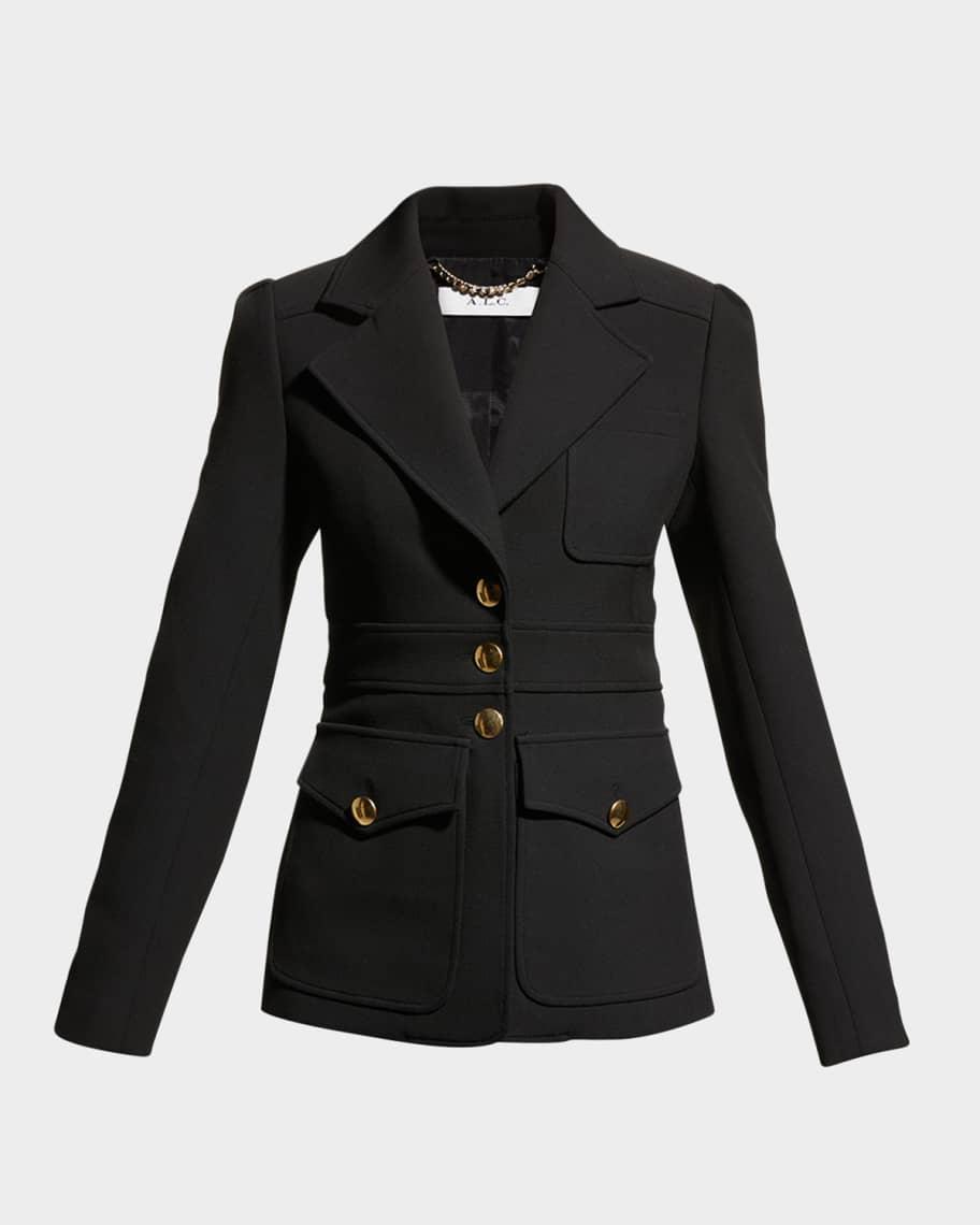 Amelia Tailored Military Blazer Jacket Product Image