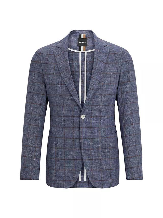 Slim-Fit Micro-Patterned Jacket Product Image