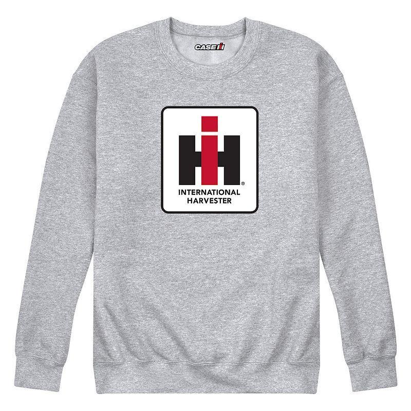 Mens Case IH Logo Sweatshirt Med Grey Product Image