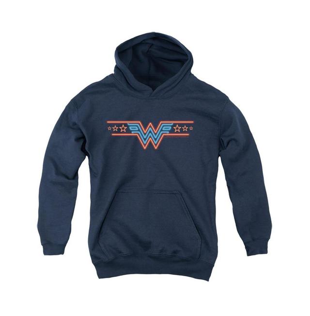 Wonder Woman Boys 84 Youth Neon Beat Pull Over Hoodie / Hooded Sweatshirt Product Image