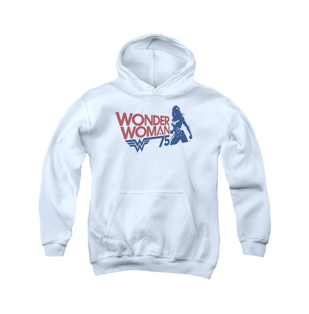 Wonder Woman Boys Youth Ww75 Silhouette Pull Over Hoodie / Hooded Sweatshirt Product Image