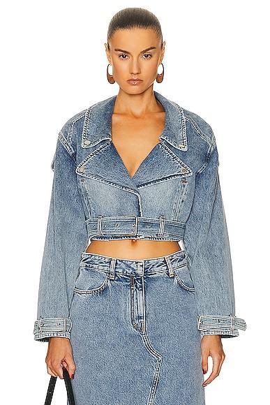 retrofete Joslyn Jacket Blue. (also in ). Product Image