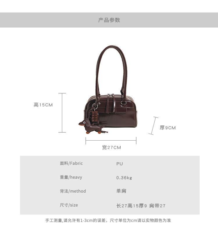 Faux Leather Tote Bag Product Image