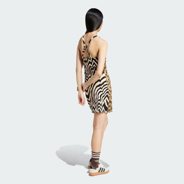 adidas X FARM Rio 3-Stripes Mini Dress Product Image