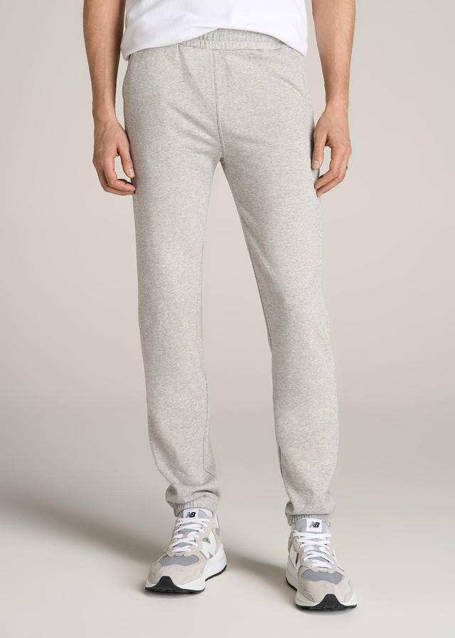 Wearever French Terry Sweatpants for Tall Men in Grey Mix Male Product Image