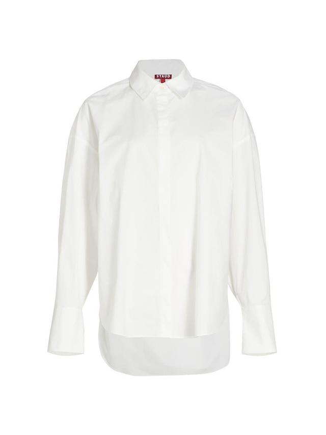 Womens Colton Oversized Cotton Shirt Product Image