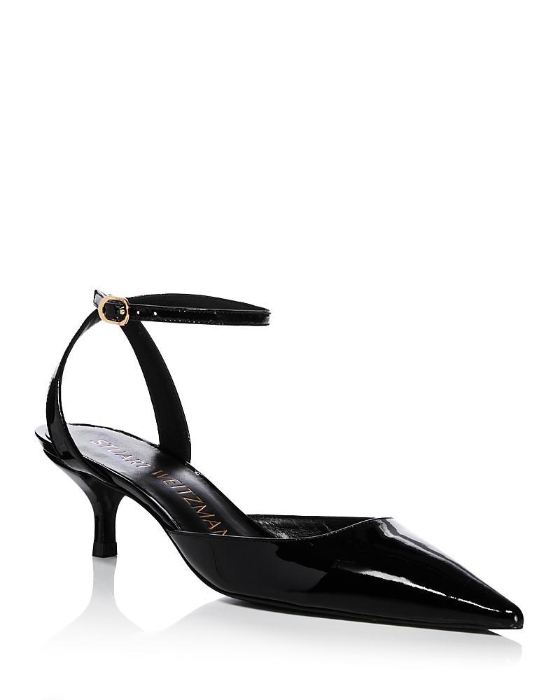 Womens Barelythere 50MM Patent Leather Kitten Heel Pumps Product Image