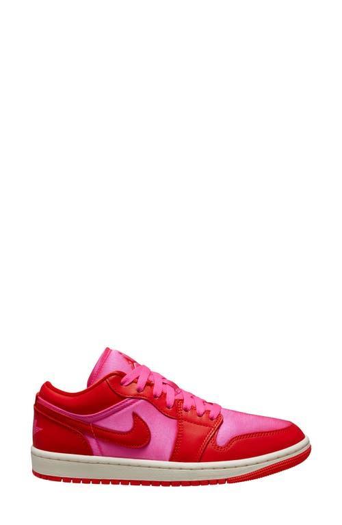 Jordan Womens Jordan AJ 1 Low SE - Womens Basketball Shoes Red/Pink Blast/Sail Product Image