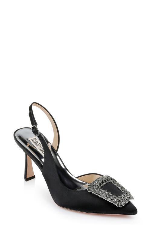 Badgley Mischka Collection Enida Slingback Half dOrsay Pointed Toe Pump Product Image